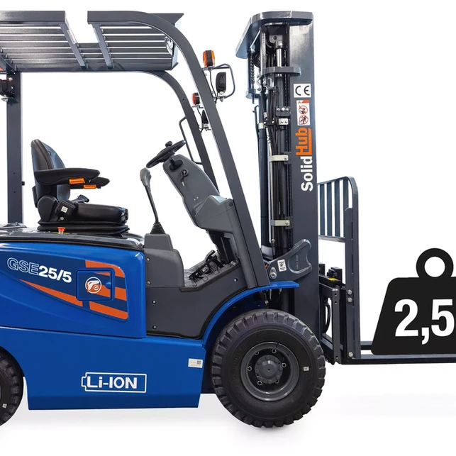 Chariot élévateur électrique LI-ION GSE25/5 avec chargeur intégré – Image 16