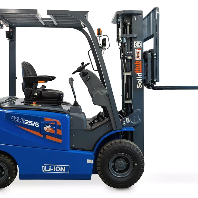 Chariot élévateur électrique LI-ION GSE25/5 avec chargeur intégré – Image 5