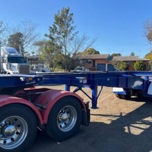 Remorque à ridelles Haulmark Tri/A B-Double de 7 m (2000)