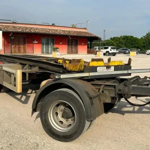 Remorque Benne pneumatique double face accrochable