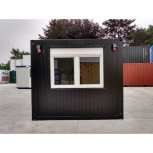Container De Bureau Noir 6 X 3 M