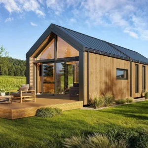 Maison mobile F3 avec 3 differentes variantes